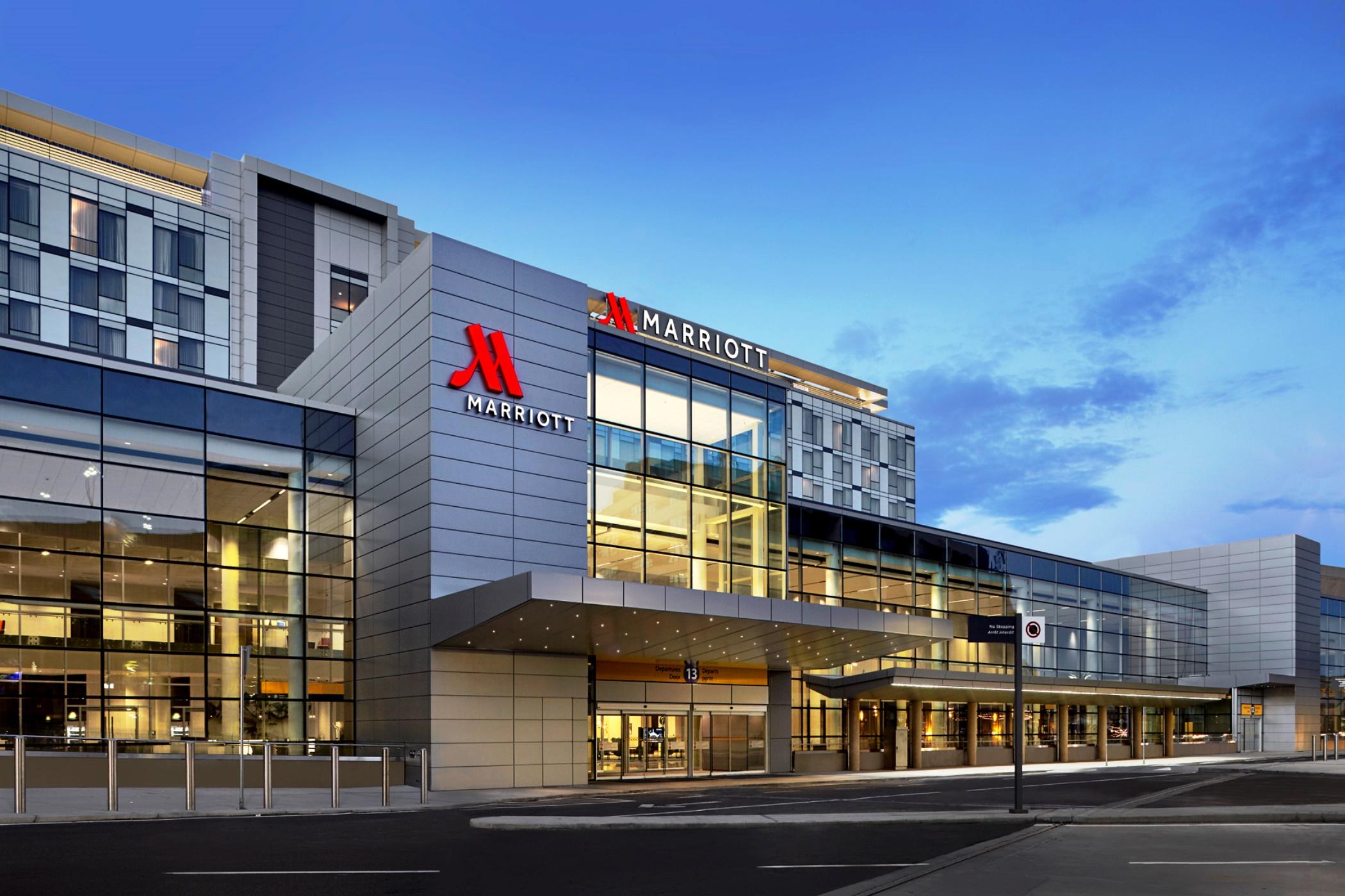 Calgary Airport Marriott In-Terminal Hotel Exteriér fotografie